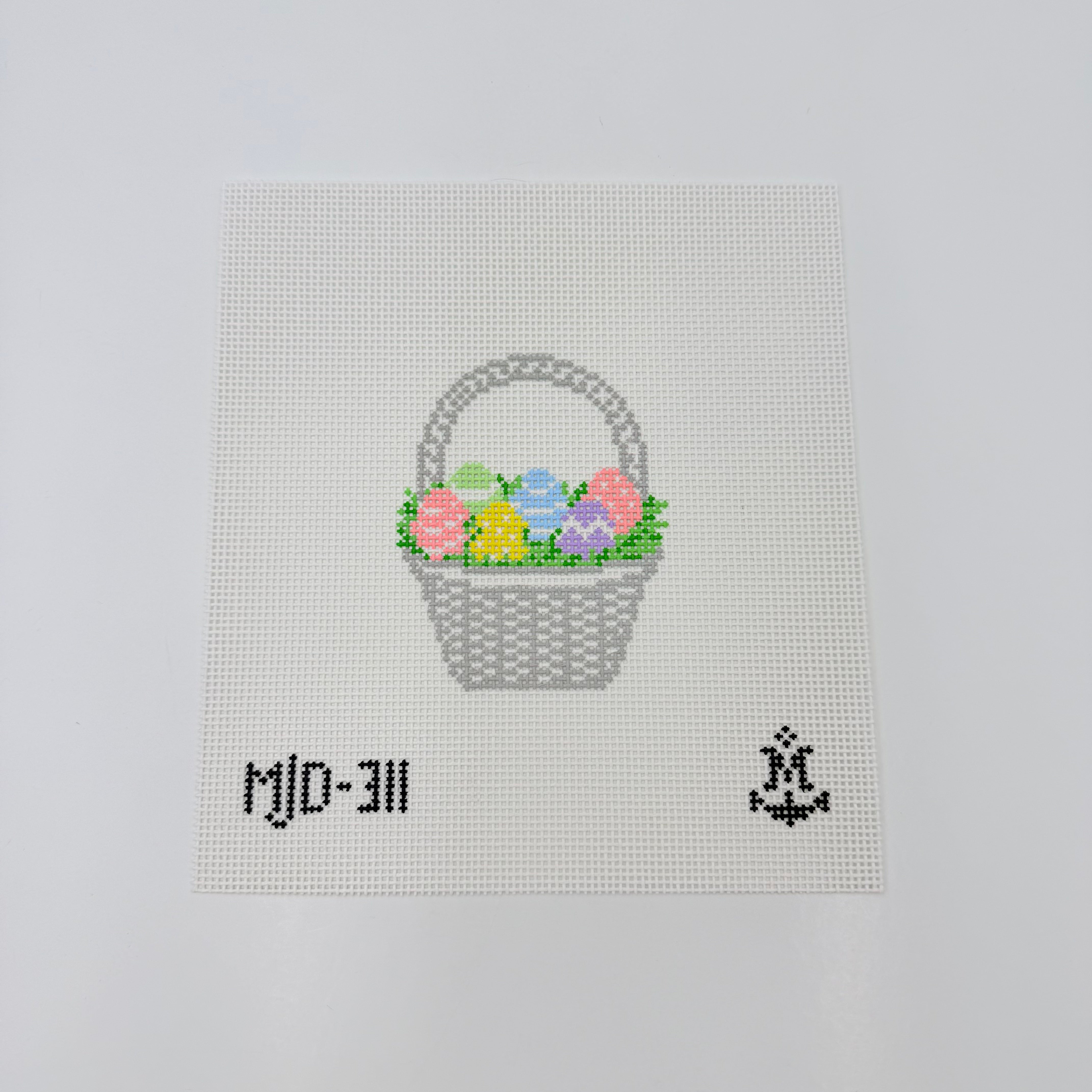 Easter Basket Canvas - KC Needlepoint