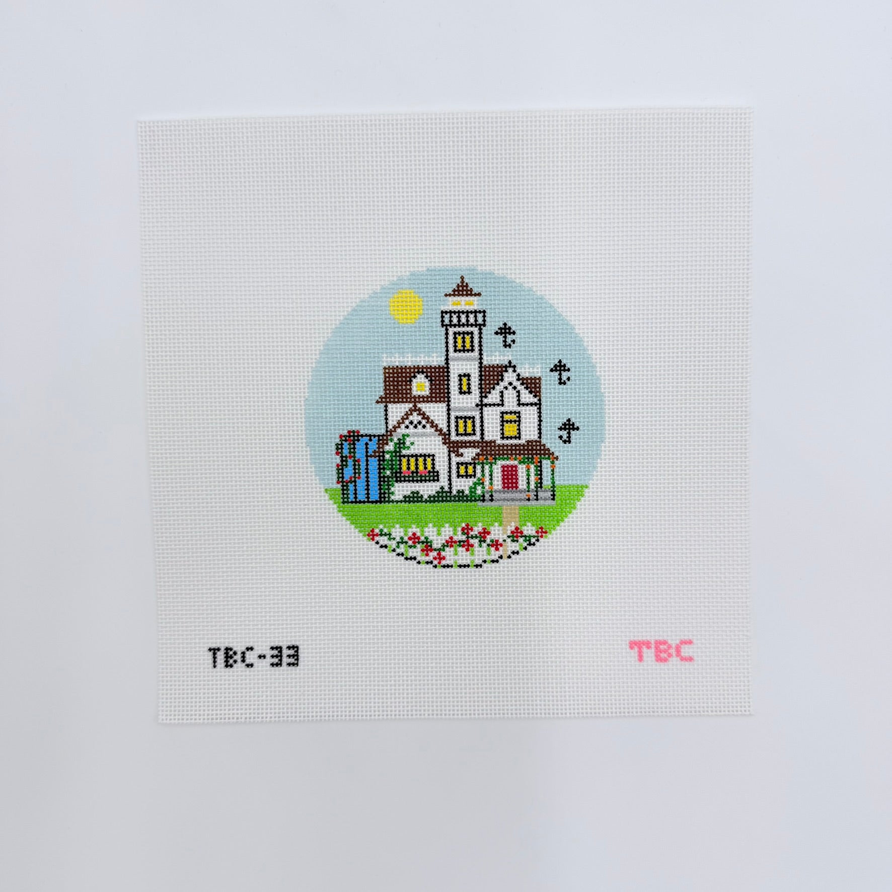 Witches Manor Canvas - KC Needlepoint