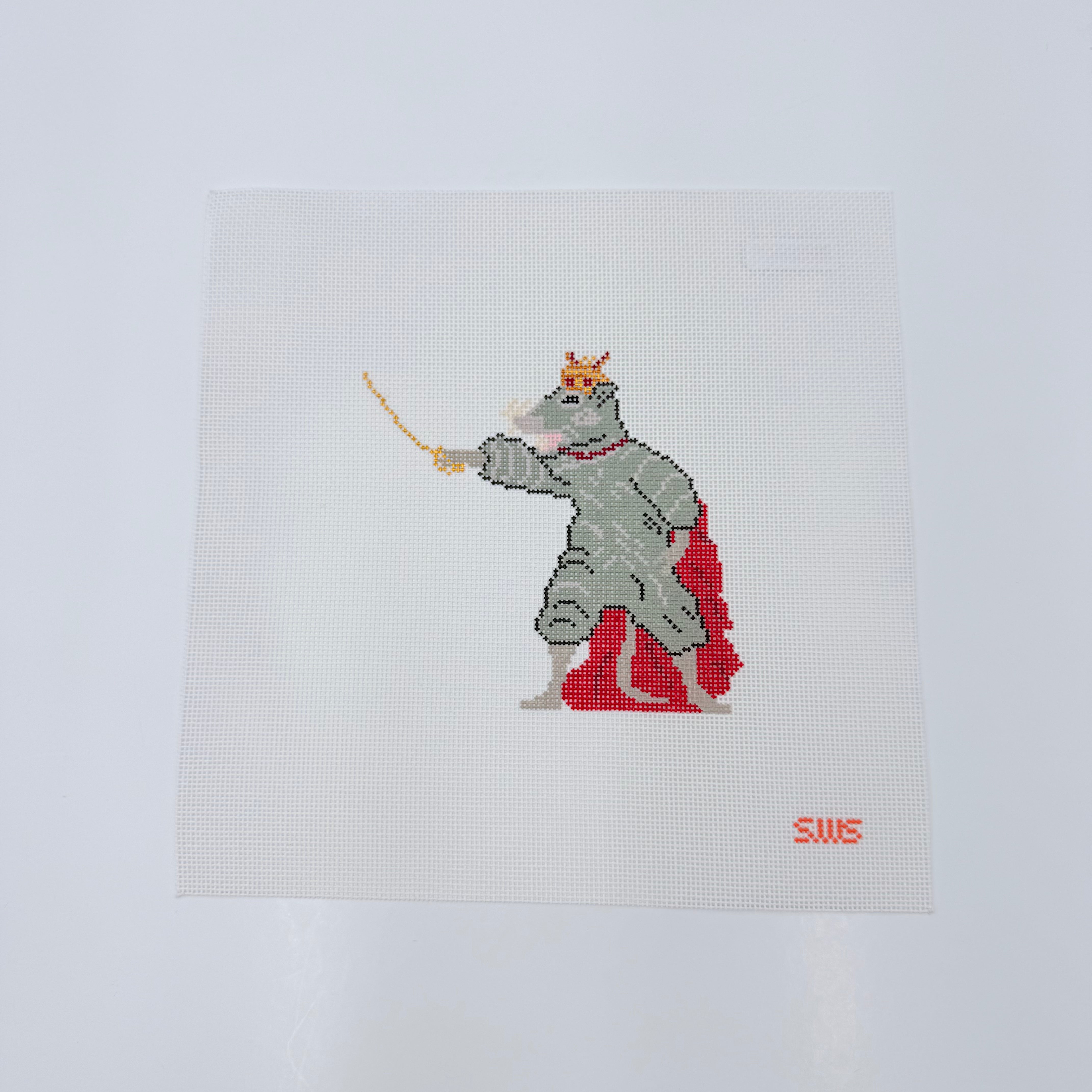 Mouse King Canvas - KC Needlepoint