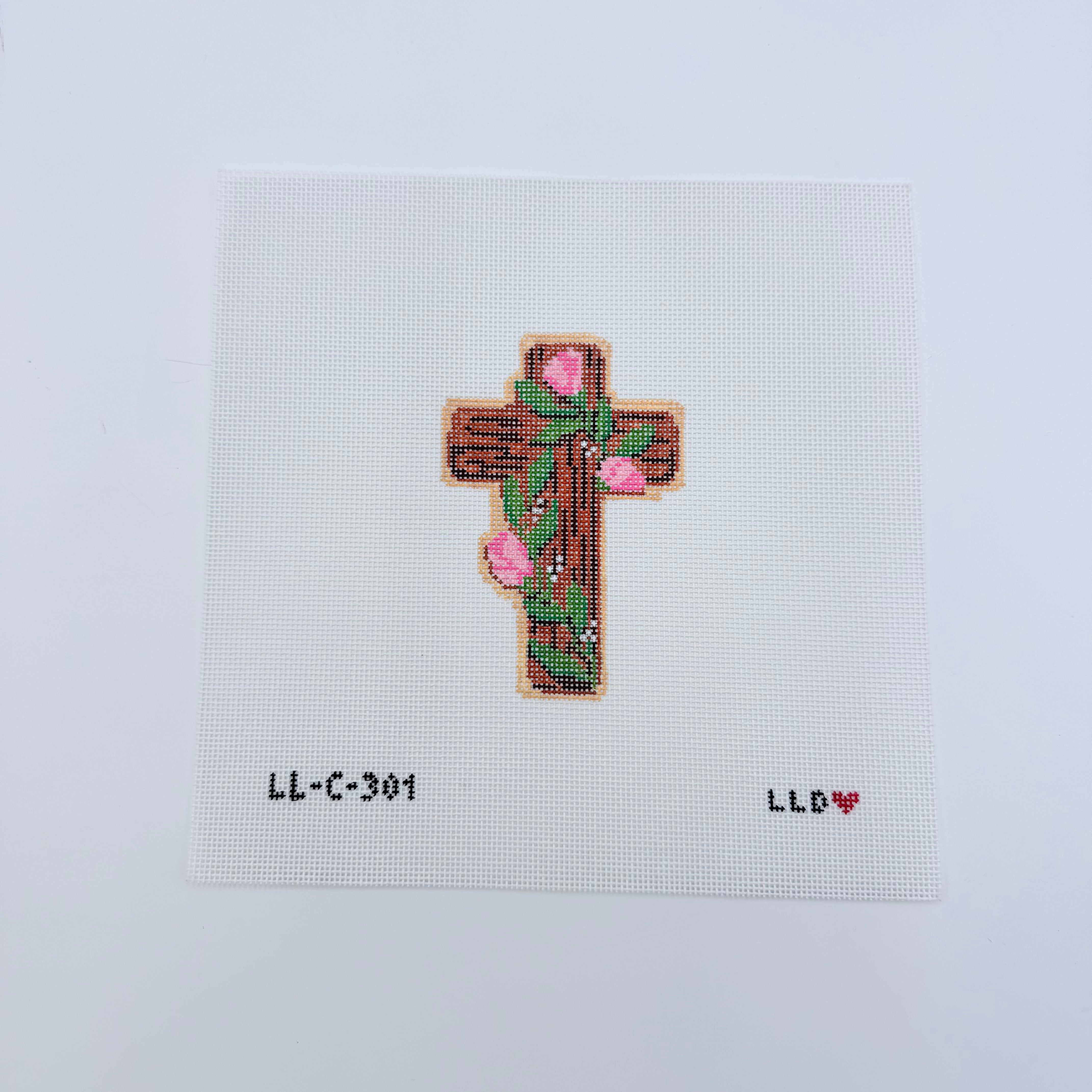 Cross Cookie Canvas - KC Needlepoint
