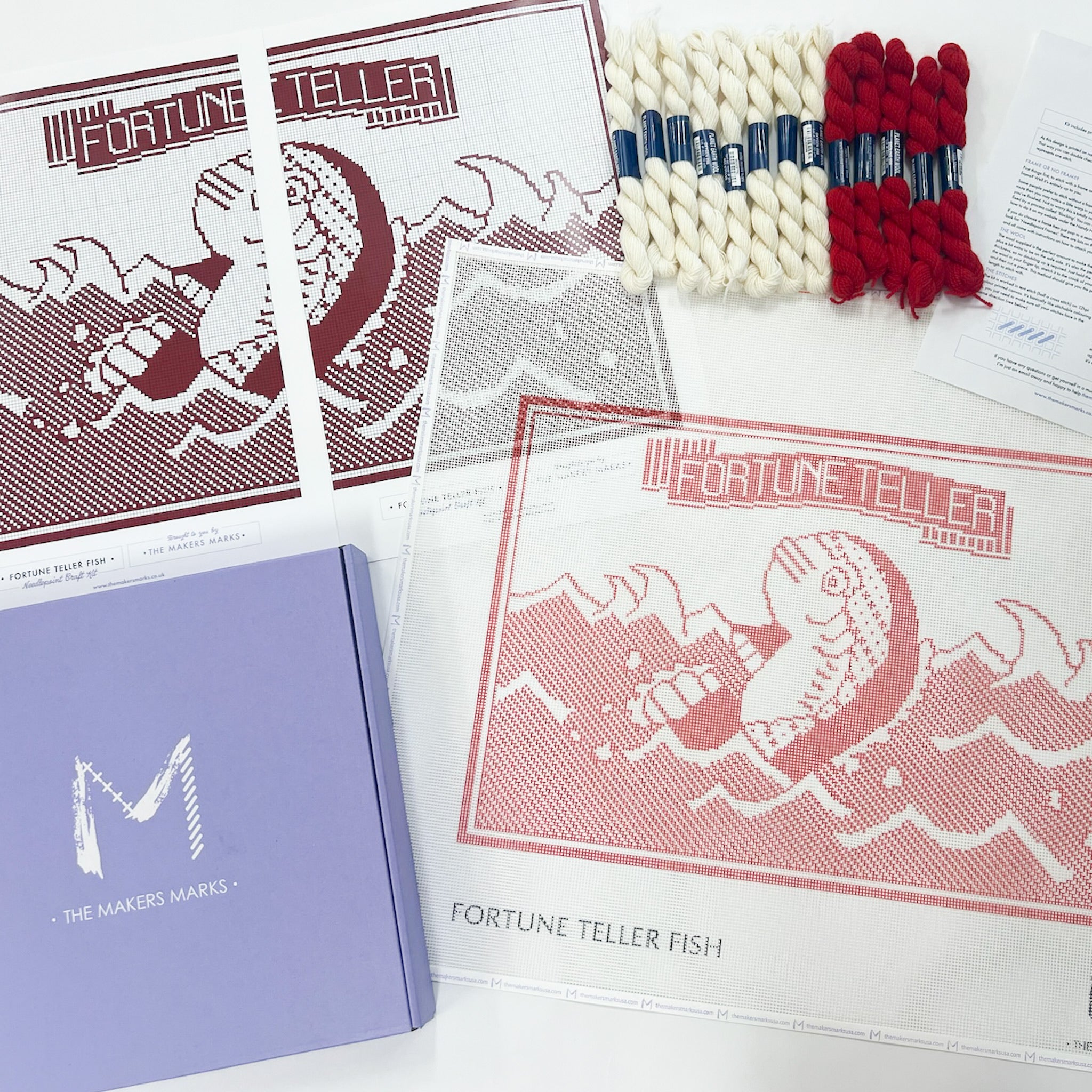 Fortune Teller Fish - KC Needlepoint