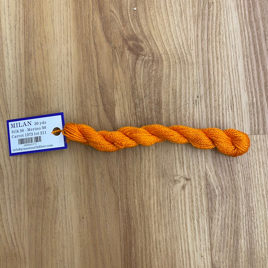 Milan Skein 1573 Carrot - KC Needlepoint