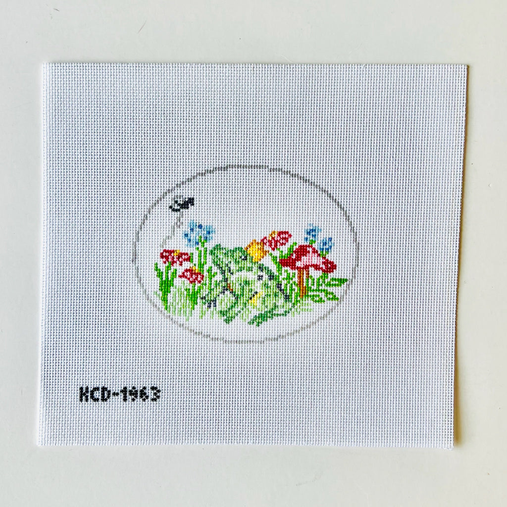 Frog Prince Canvas - KC Needlepoint