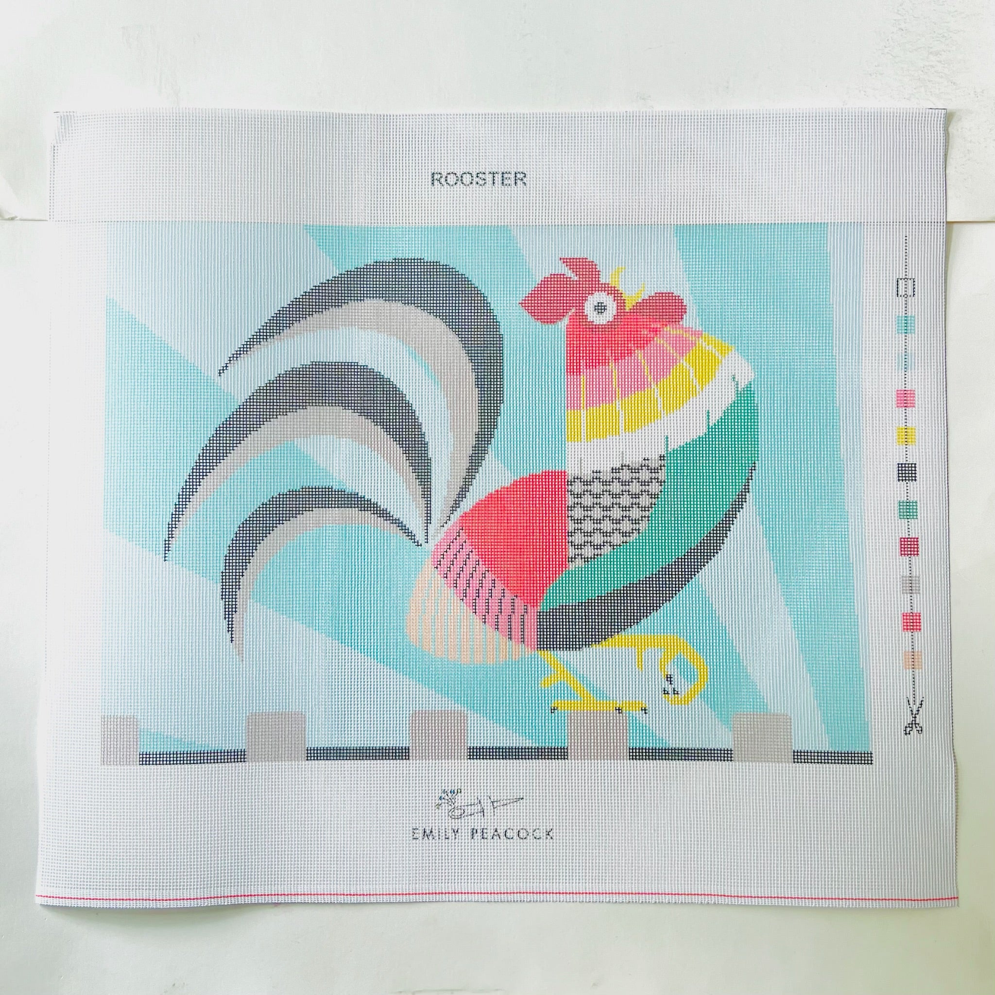 Rooster - KC Needlepoint