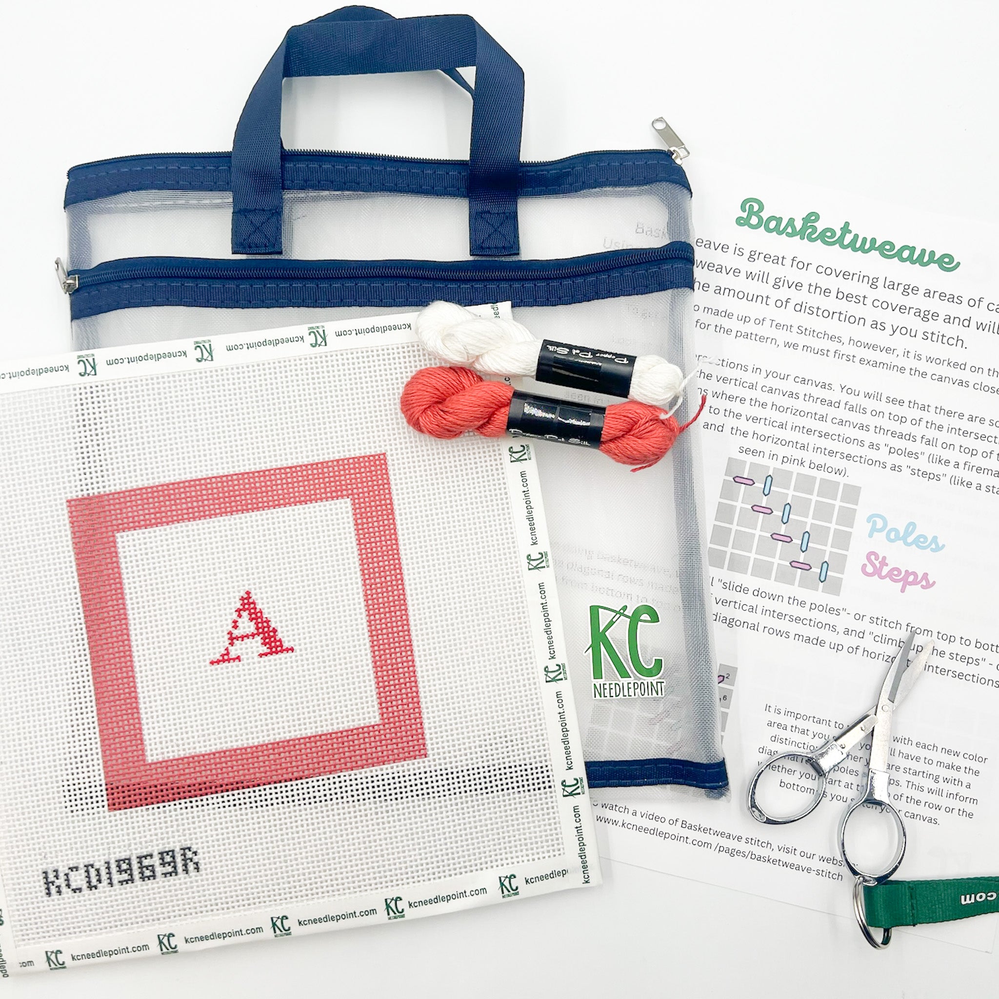 The Alphabet Beginner Kit - KC Needlepoint