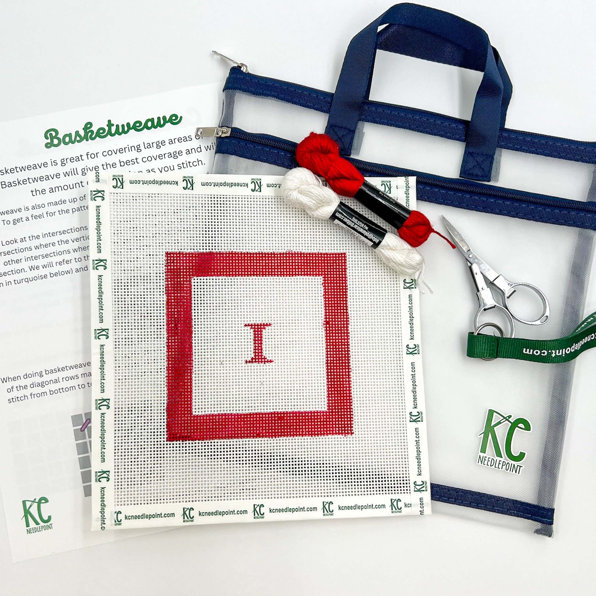 The Alphabet Beginner Kit - KC Needlepoint