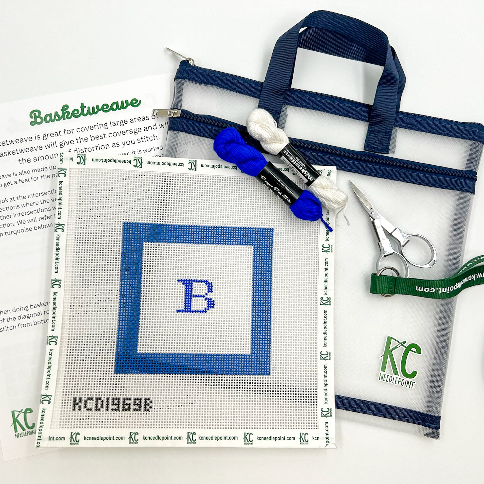 The Alphabet Beginner Kit - KC Needlepoint