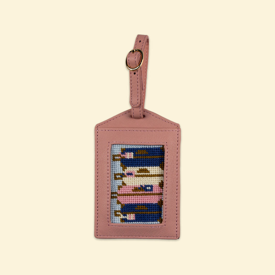 Symphony of Suitcases Bag/Luggage Tag Kit - KC Needlepoint