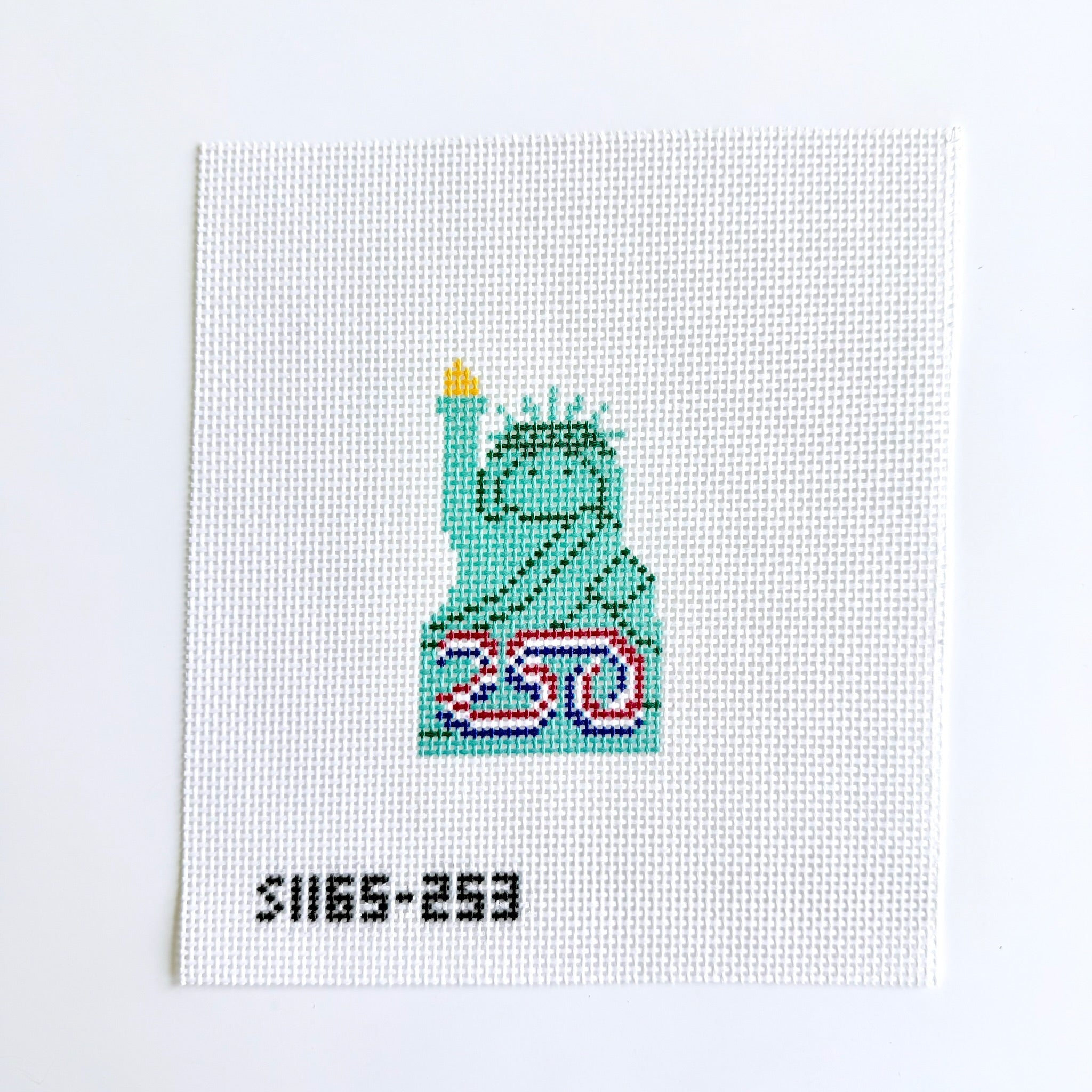 America 250 Statue of Liberty Angel - KC Needlepoint
