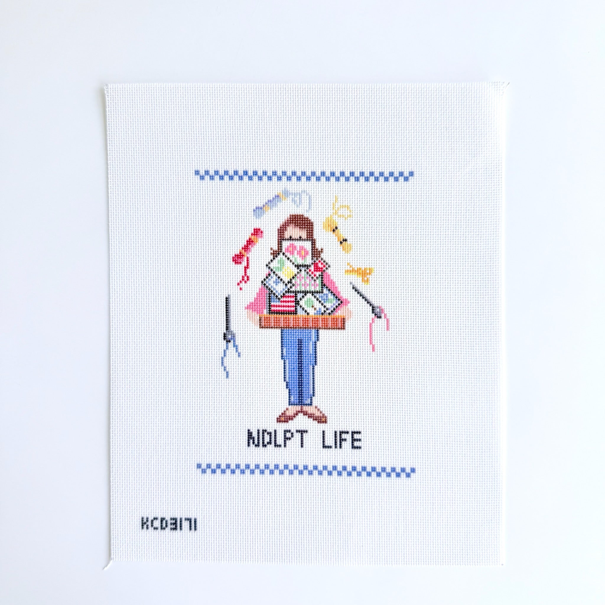 NDLPT Life Canvas - KC Needlepoint