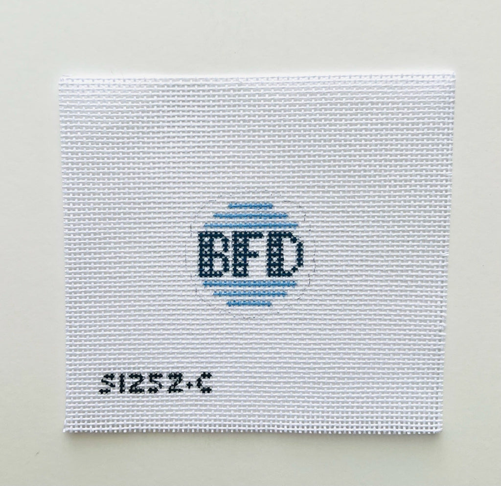 BFD Key Fob Canvas - KC Needlepoint