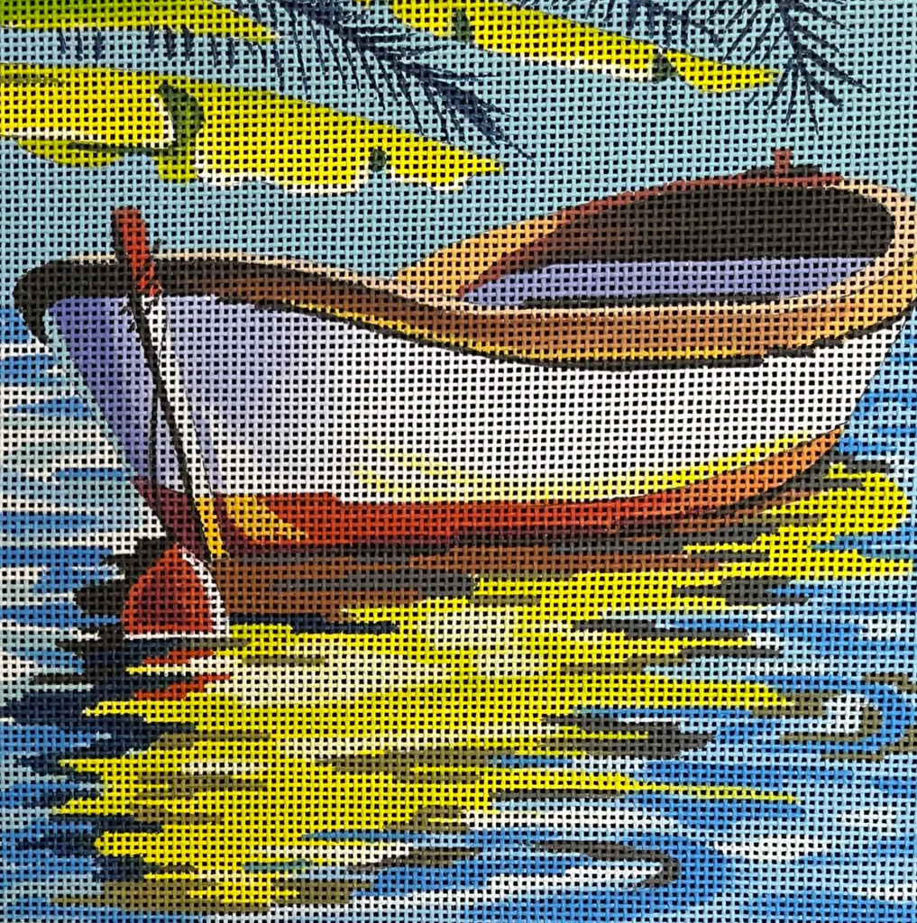 Boat Canvas - KC Needlepoint