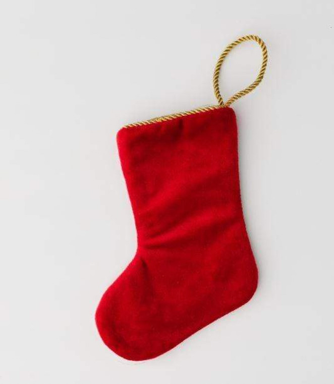 Santa's Nightcap Bauble Stocking - KC Needlepoint