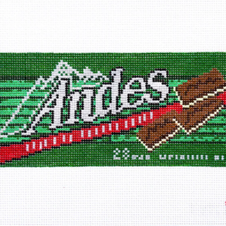 Andes Mints Canvas - KC Needlepoint