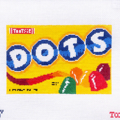 Dots Candy Canvas - KC Needlepoint