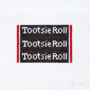 Tootsie Roll 3D Canvas - KC Needlepoint