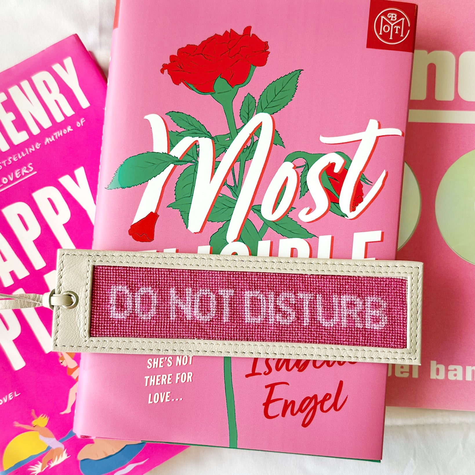 "Do Not Disturb" Happy Stitching All-In-One Bookmark Kit - KC Needlepoint