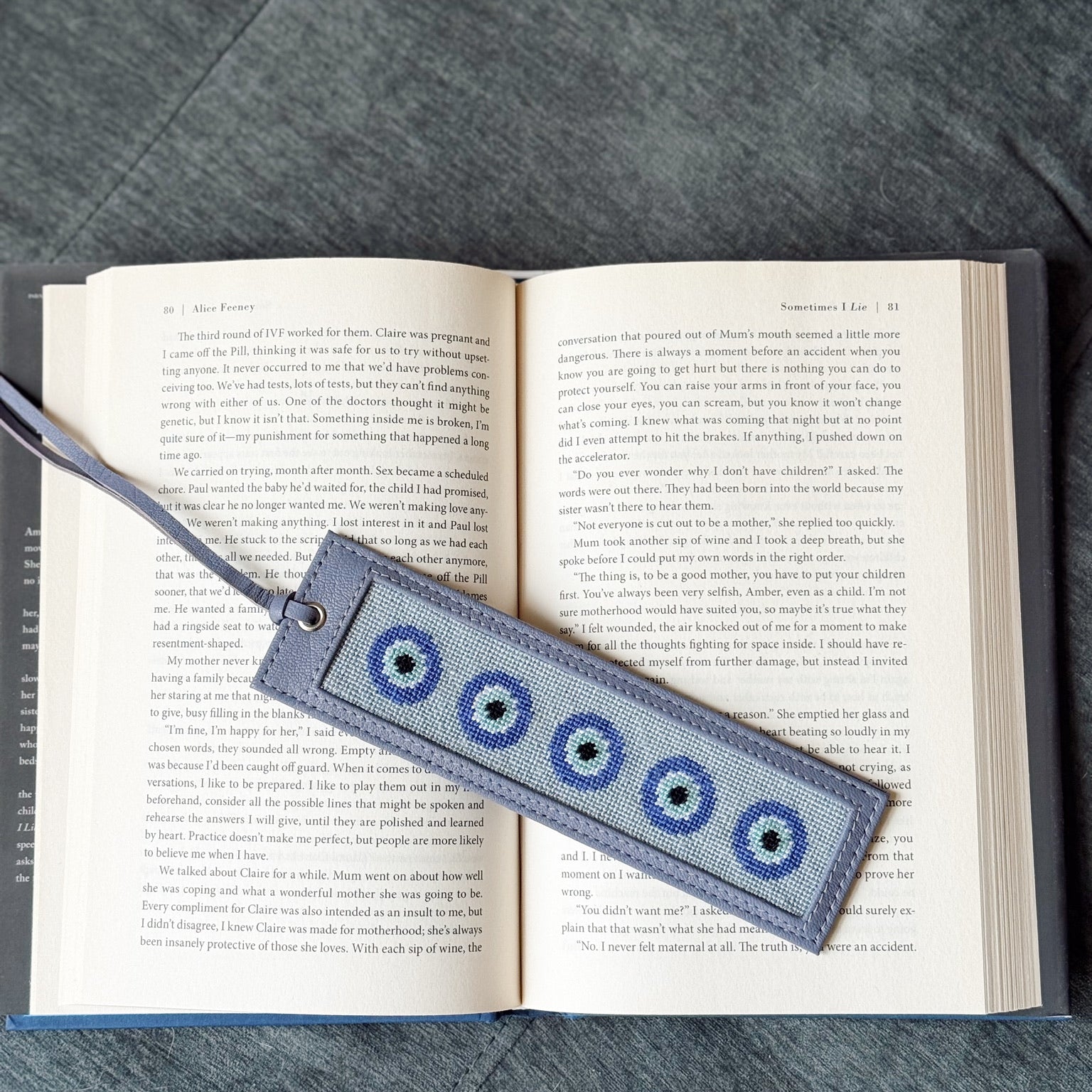 "Keeping Watch" Happy Stitching All-In-One Bookmark Kit - KC Needlepoint