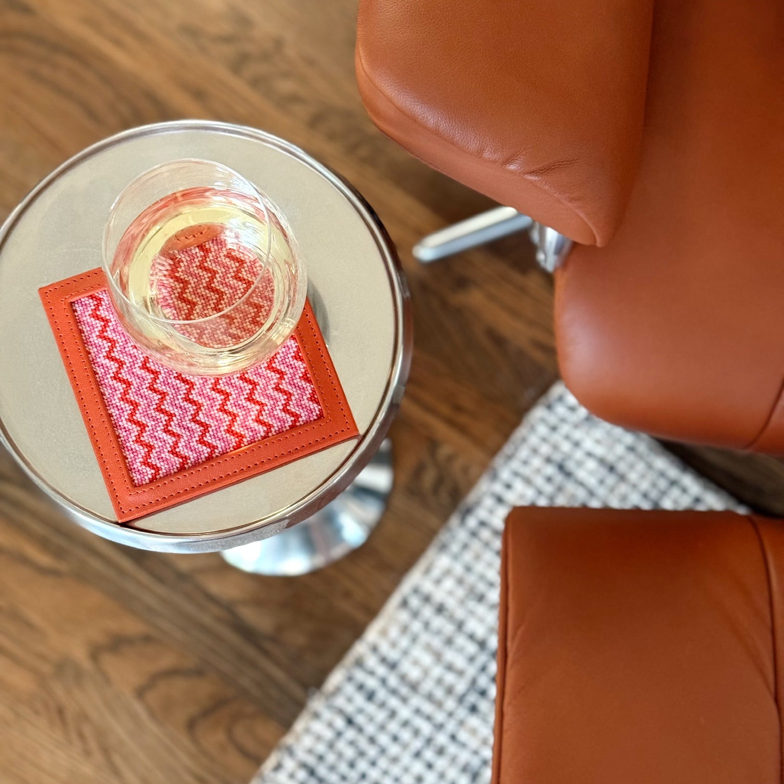 "Heatwave" Happy Stitching All-In-One Coaster Kit - KC Needlepoint