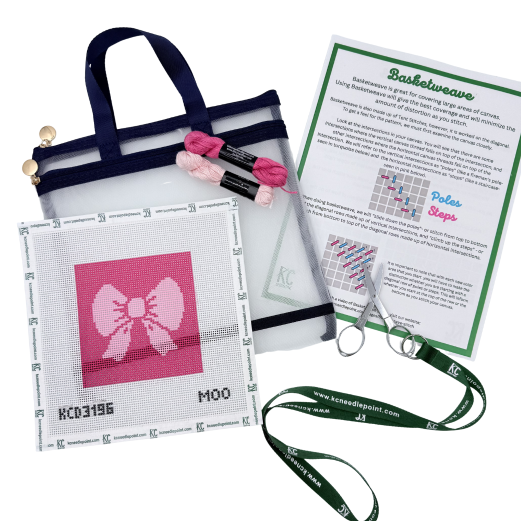 The Beginner Bow Kit - KC Needlepoint