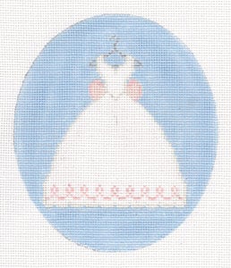 Wedding Dress Canvas - KC Needlepoint