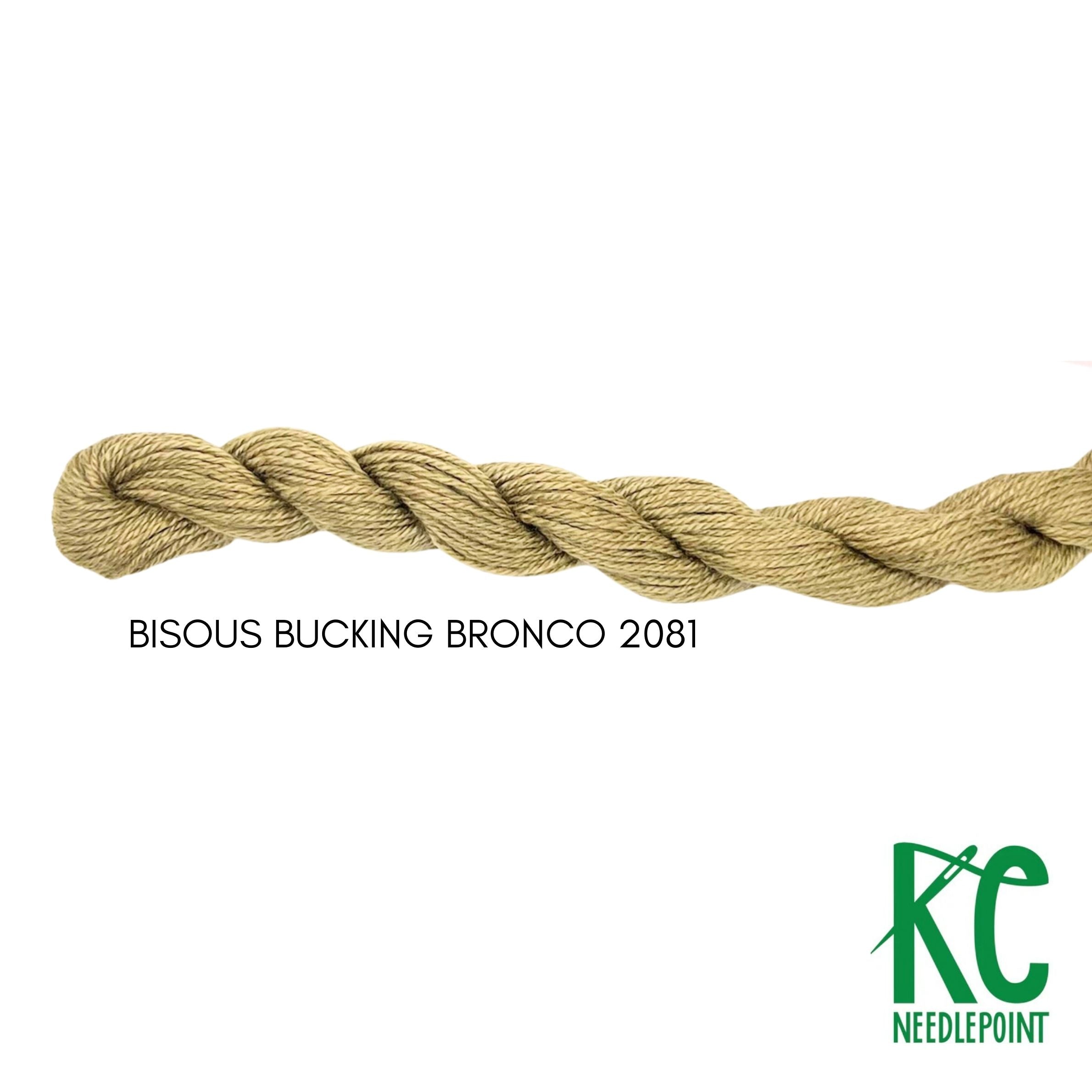 Bisous Skein 2081 Bucking Bronco - KC Needlepoint