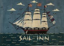 Sail Inn Needlepoint Canvas - KC Needlepoint