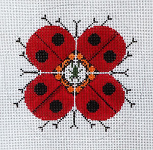 Last Aphid Round Canvas - KC Needlepoint