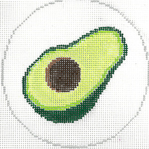 Avocado Canvas - KC Needlepoint