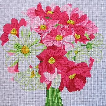 Glorious Bouquet Canvas - KC Needlepoint
