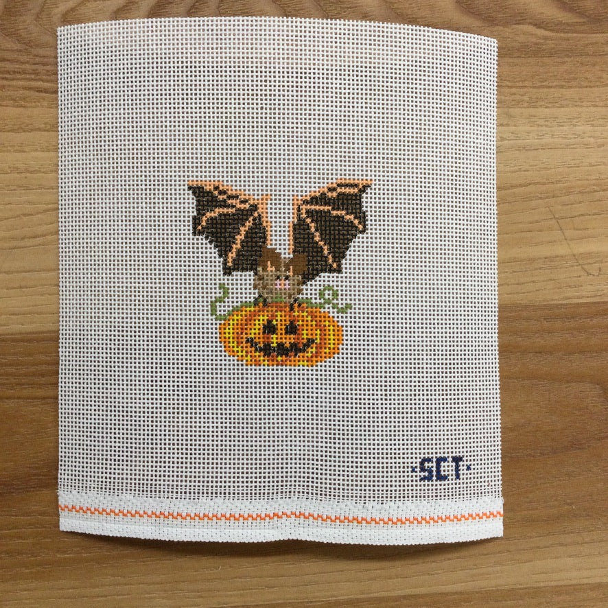 Halloween Calendar Needlepoint Canvas - KC Needlepoint