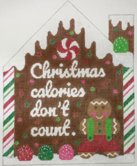 Christmas Calories Canvas - KC Needlepoint