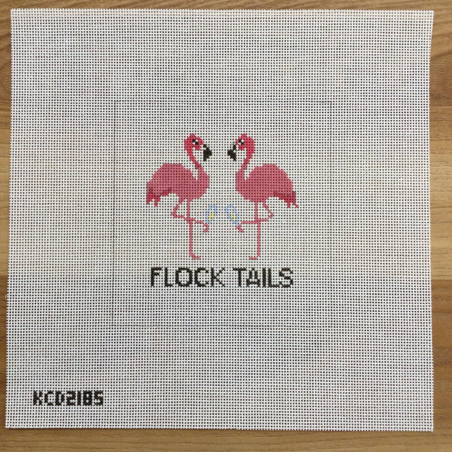 Flock Tails - KC Needlepoint
