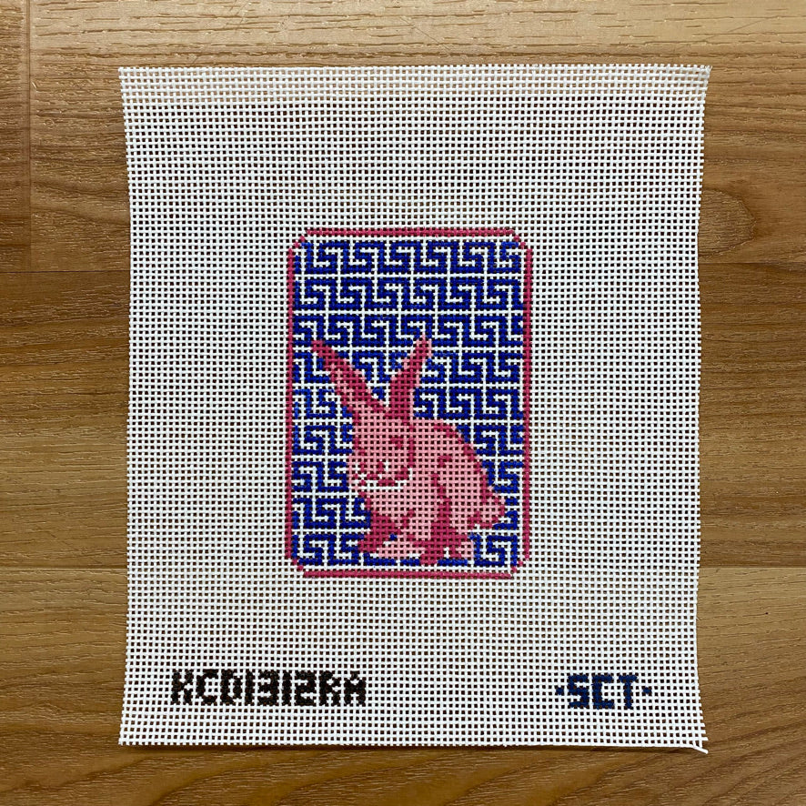 Chinese Zodiac - Rabbit Canvas - KC Needlepoint