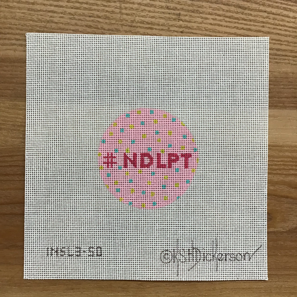#NDLPT Round Canvas - KC Needlepoint