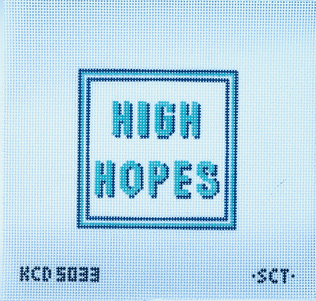 HIgh Hopes Canvas - KC Needlepoint