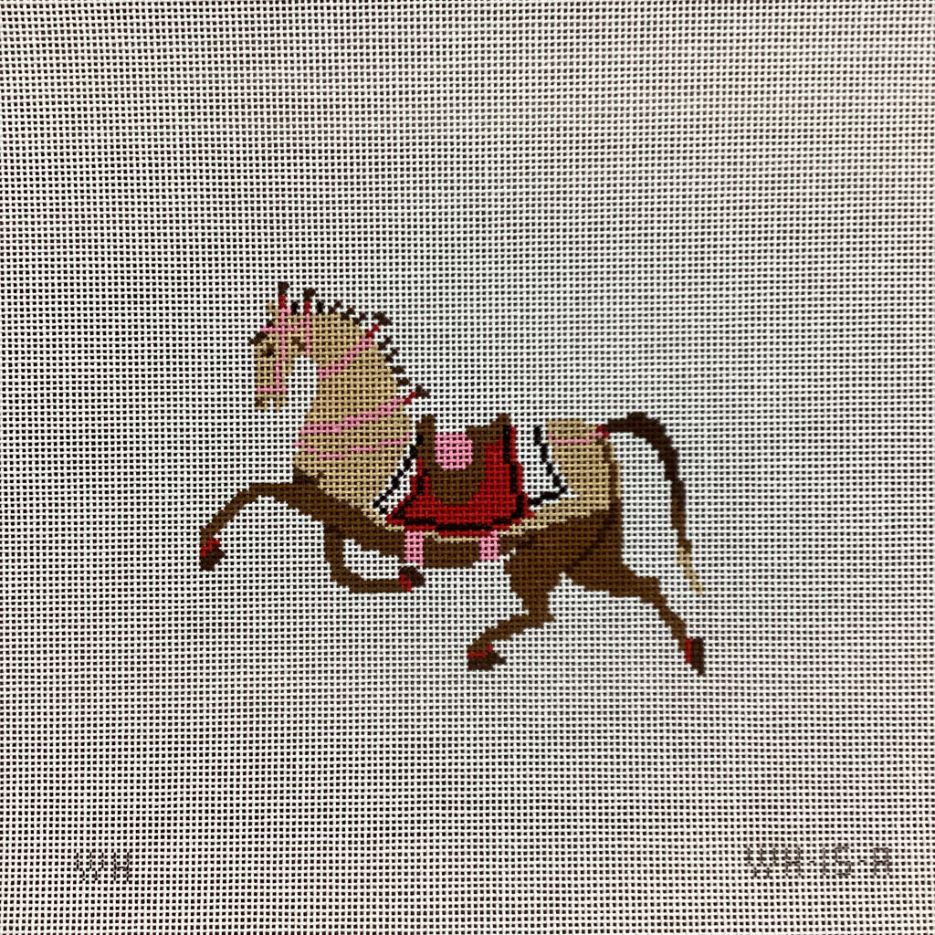 Petite Horse Eloise Needlepoint Canvas - KC Needlepoint
