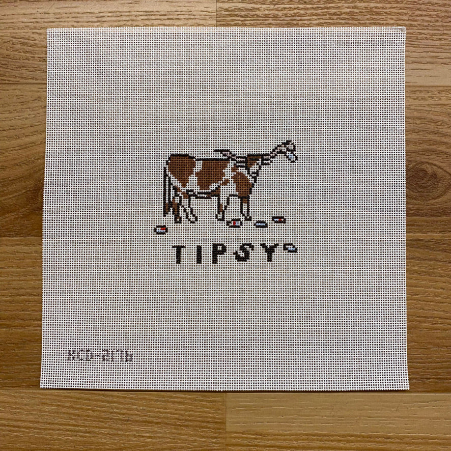 Tipsy Canvas - KC Needlepoint