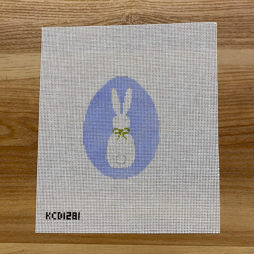 Bunny Egg Canvas - KC Needlepoint