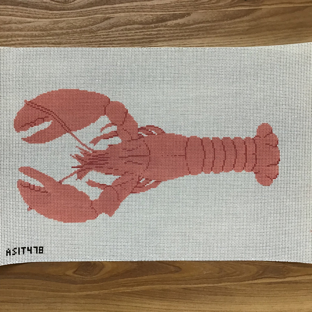 Lobster Needlepoint Canvas - KC Needlepoint