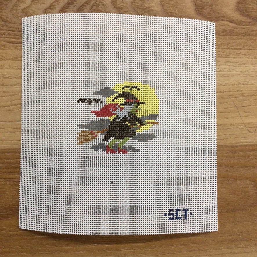 Halloween Calendar Needlepoint Canvas - KC Needlepoint