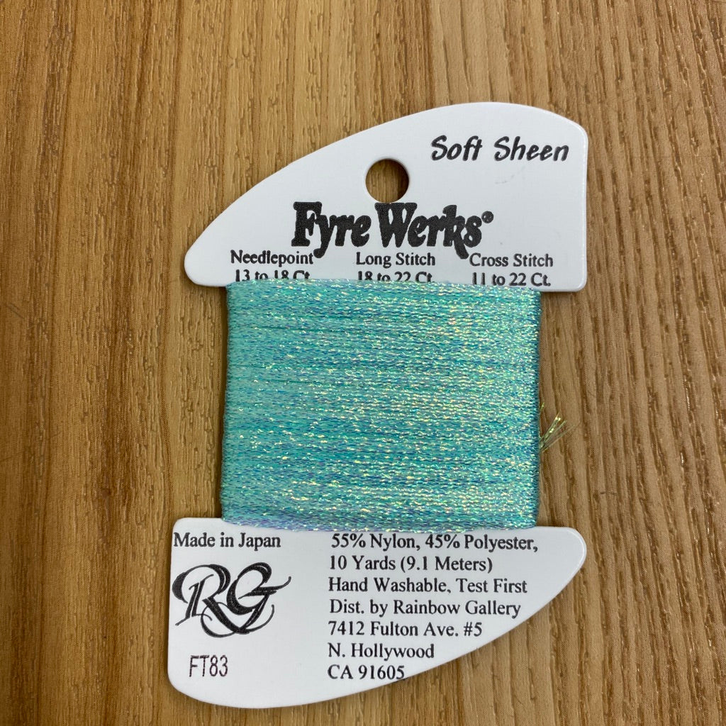 Fyre Werks Soft Sheen FT83 Mint Pearl - KC Needlepoint