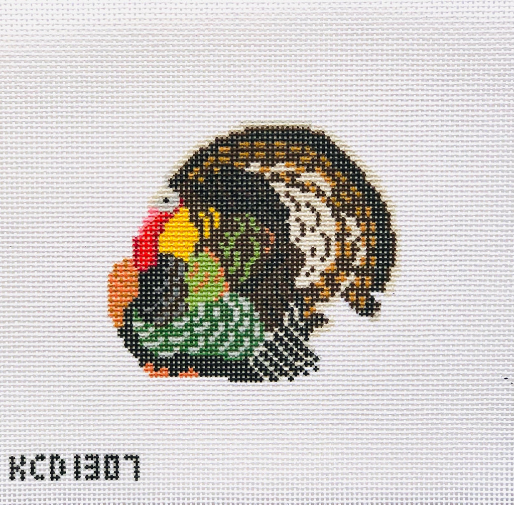 Turkey Canvas - KC Needlepoint