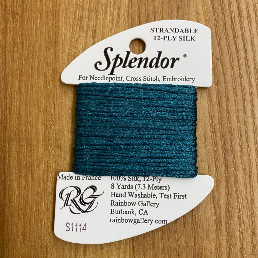 Splendor S1114 Mediterranean Blue - KC Needlepoint