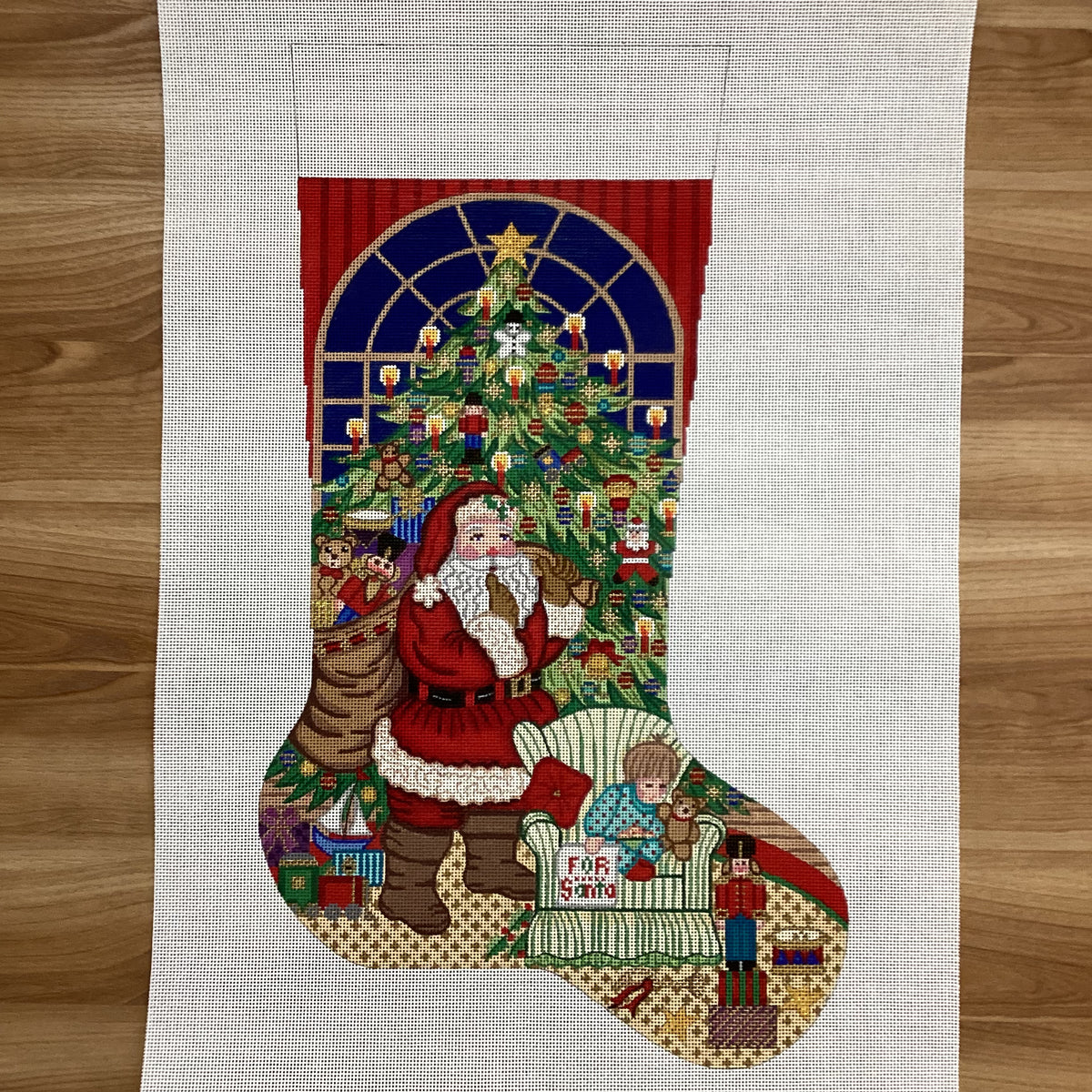 Alexa Christmas Stocking 7362 – KC Needlepoint
