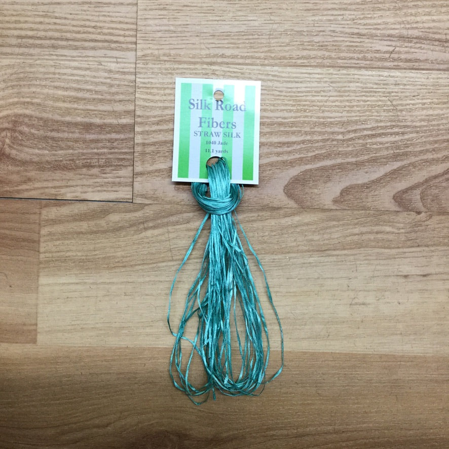 Straw Silk 1040 Jade - KC Needlepoint