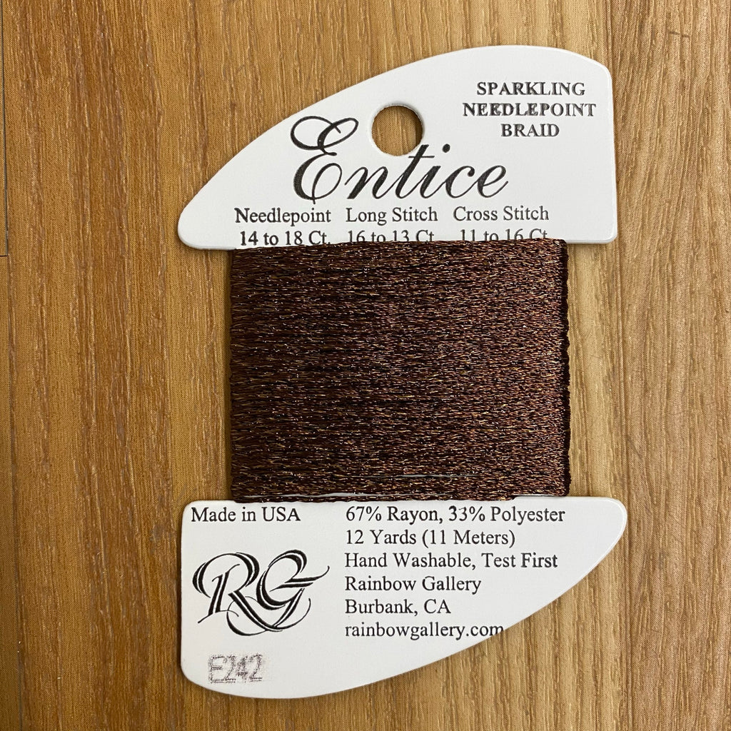 Entice E242 Root Beer - KC Needlepoint