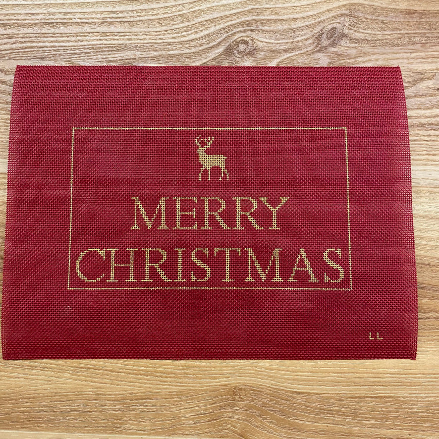 Merry Christmas Canvas - KC Needlepoint