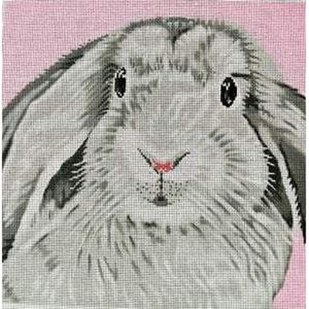 Floppy Bunny Canvas - KC Needlepoint