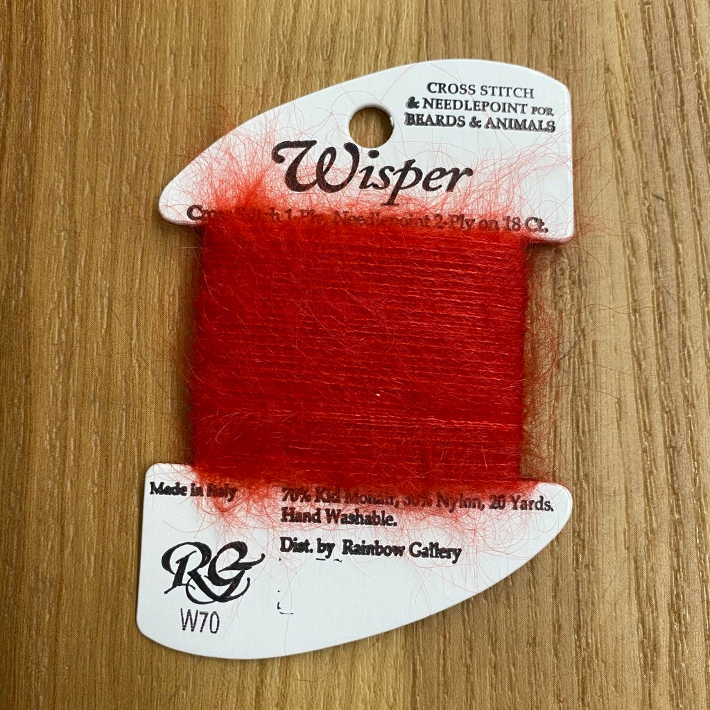 Wisper W70 Red - needlepoint